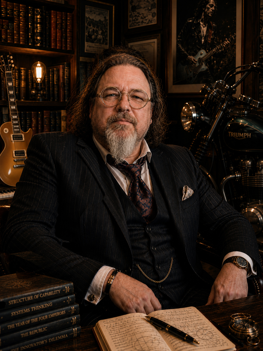 Portrait of Dr. Simon E. Mills